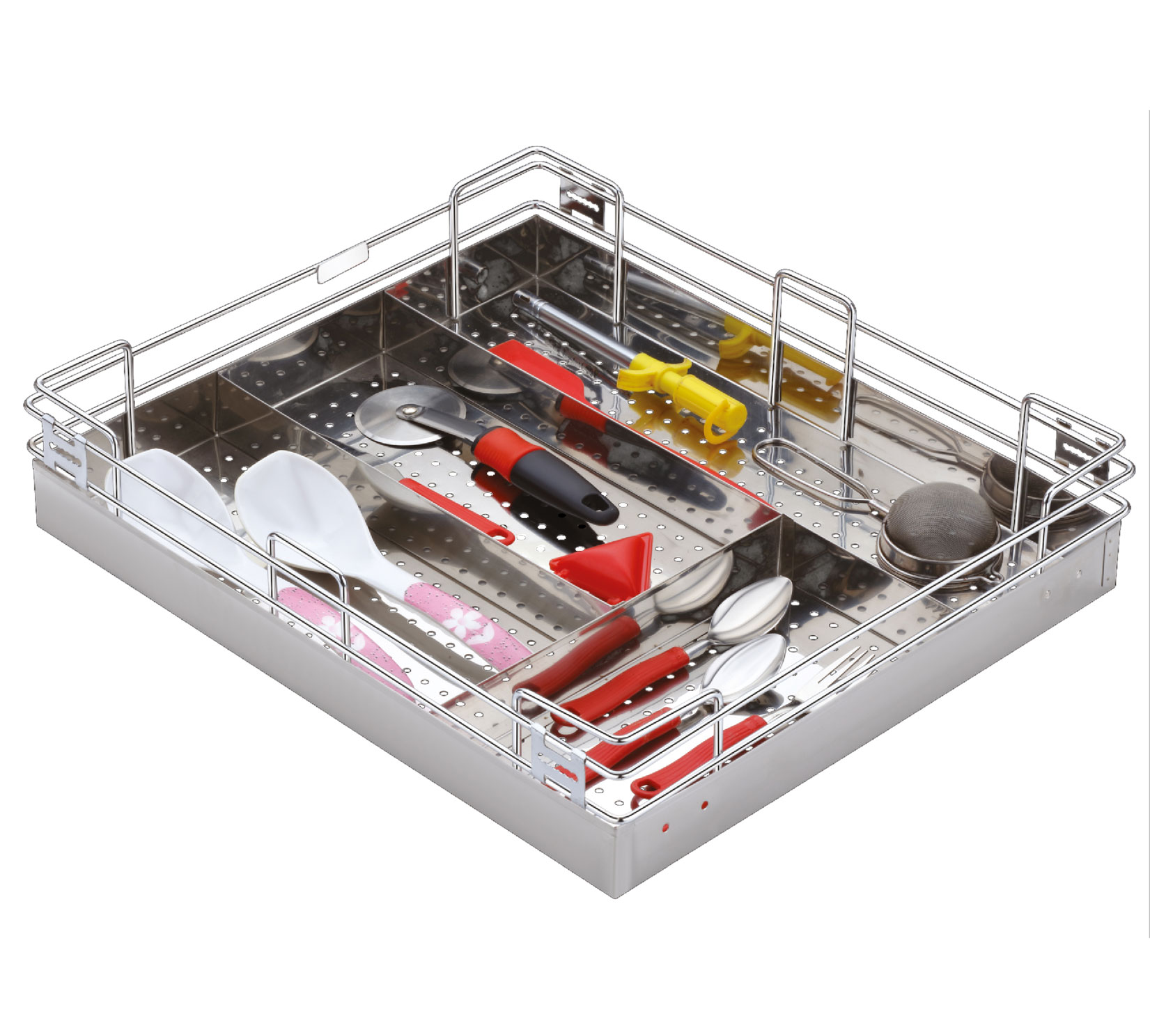 PERFORATED CUTLERY BASKET