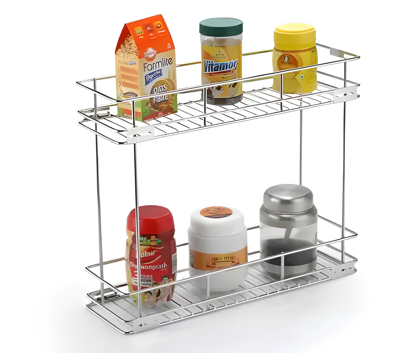TWO SHELF PULLOUT