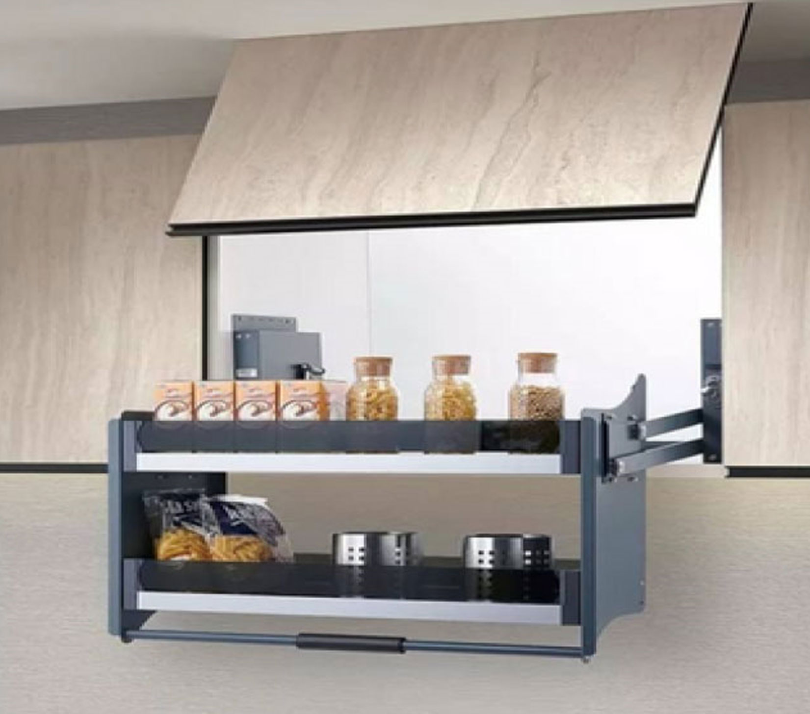 LIFTER SPICE RACK (GLASS)