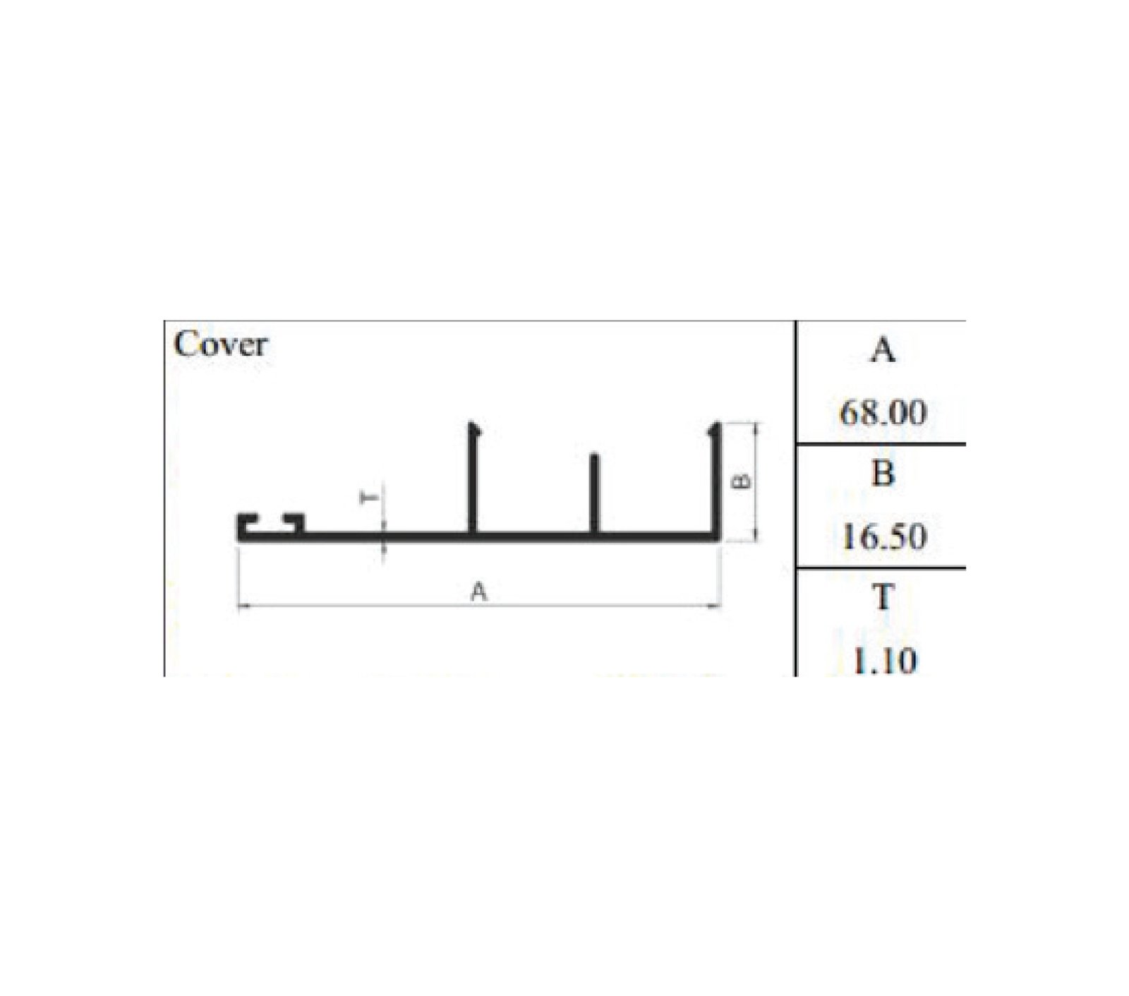 TROUSER RACK SINGLE LINE SOFTCLOSE